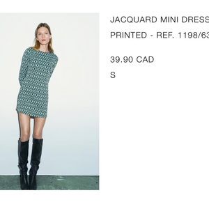 Zara dress never worn